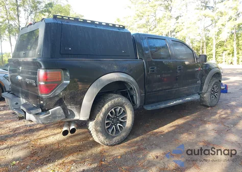 2012 Ford F-150 Svt Raptor из США, поврежденный, VIN 1FTFW1R6XCFB81096